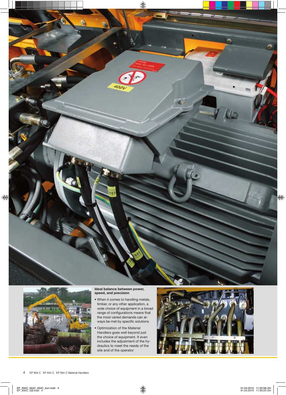 Liebherr EP 944 C Stationary Material Handler User Manual | Page 4 / 32
