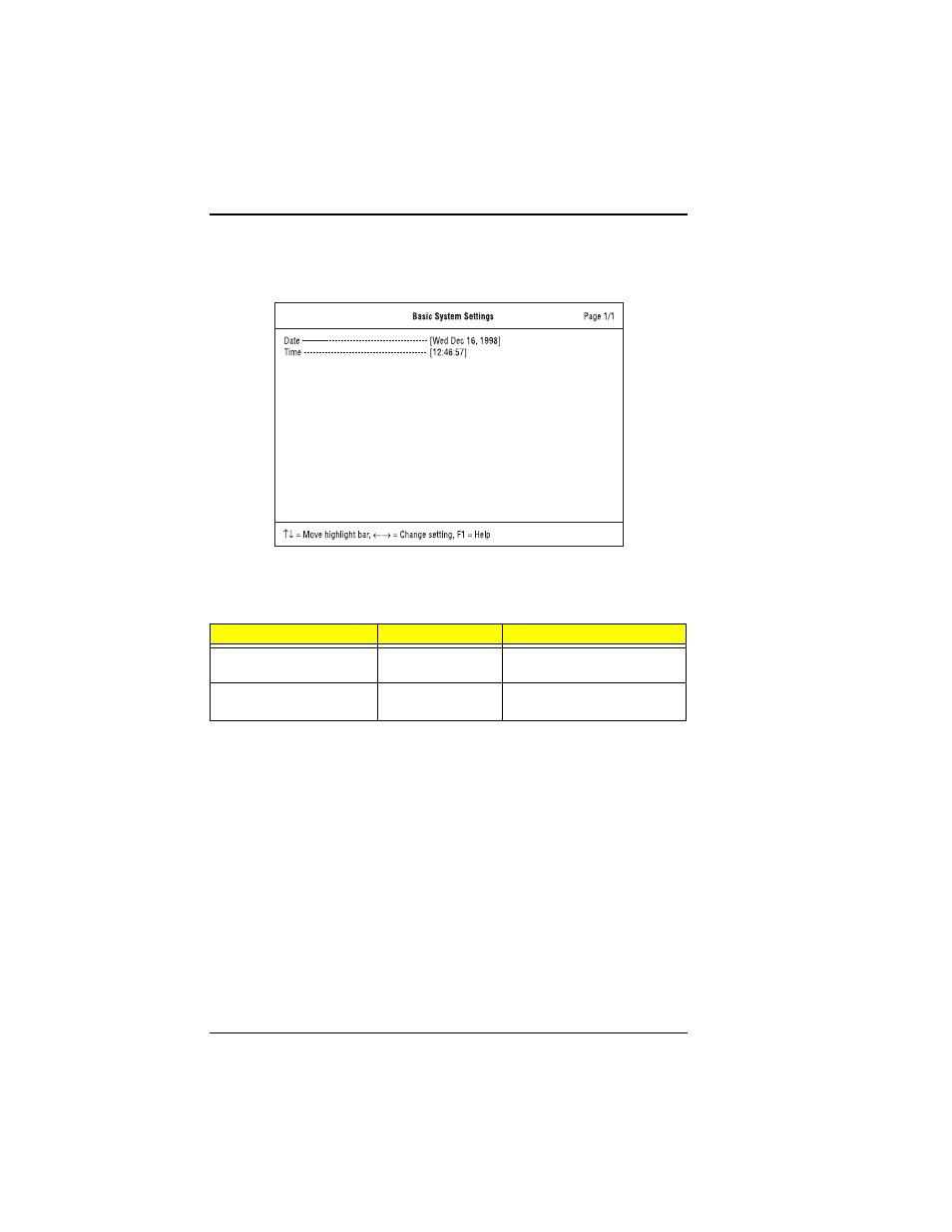 Basic system settings | Acer 330 User Manual | Page 46 / 124
