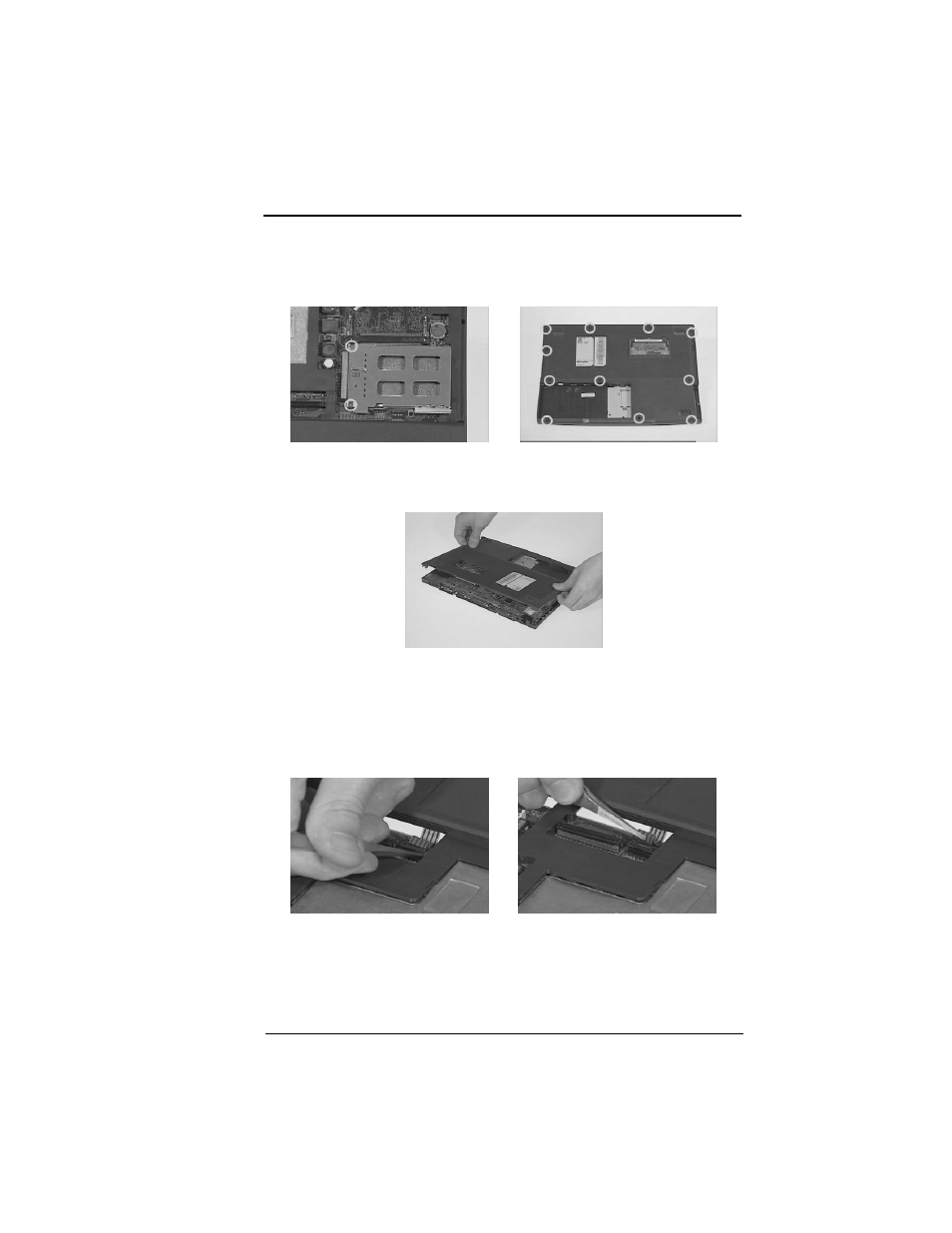 Removing the lower case, Removing the system board | Acer 330 User Manual | Page 79 / 124
