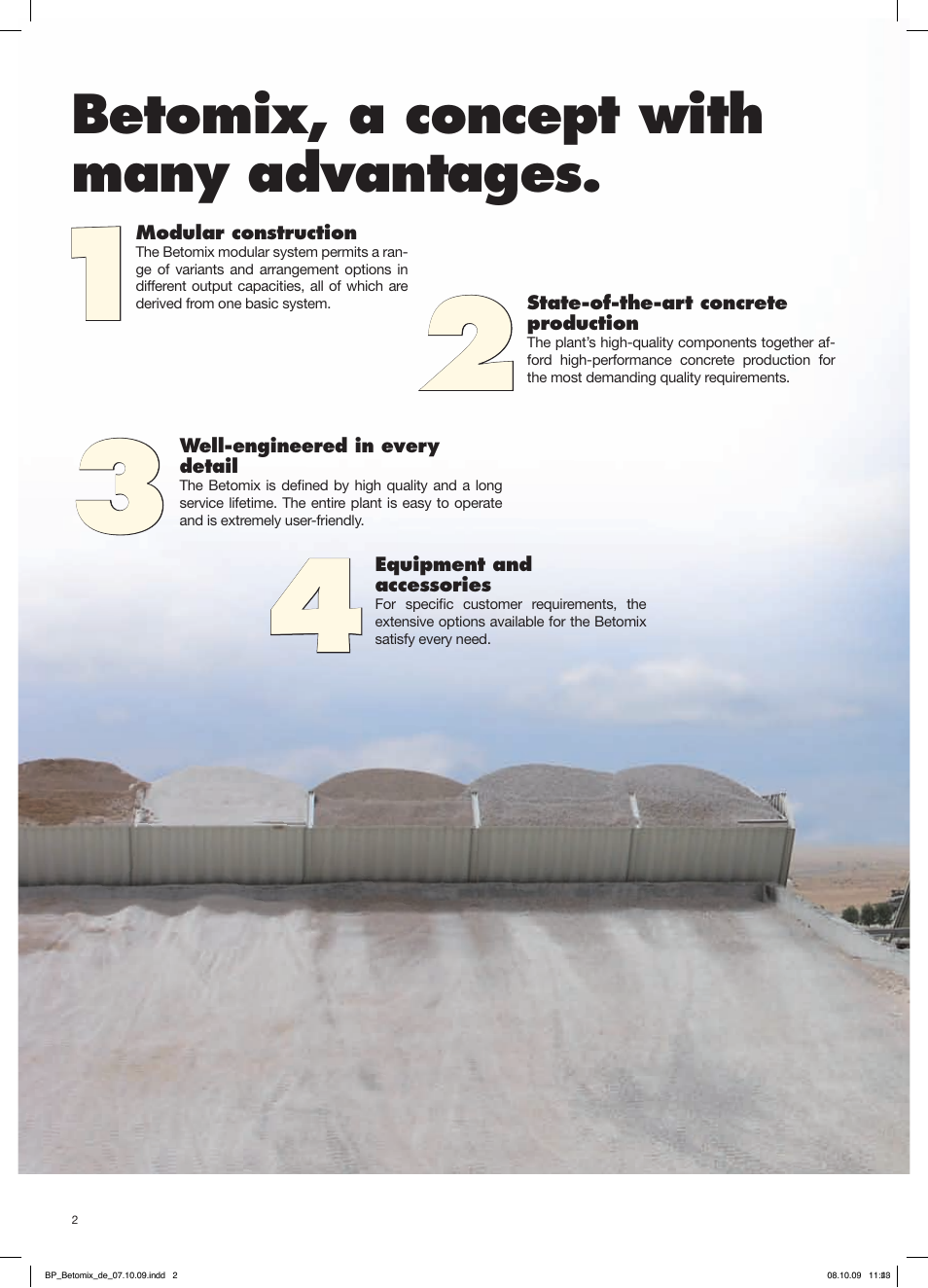 Betomix, a concept with many advantages | Liebherr Betomix User Manual | Page 2 / 16