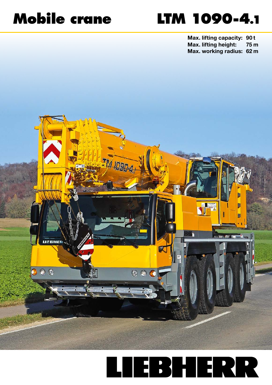 Liebherr LTM 1090-4.1 User Manual | 18 pages