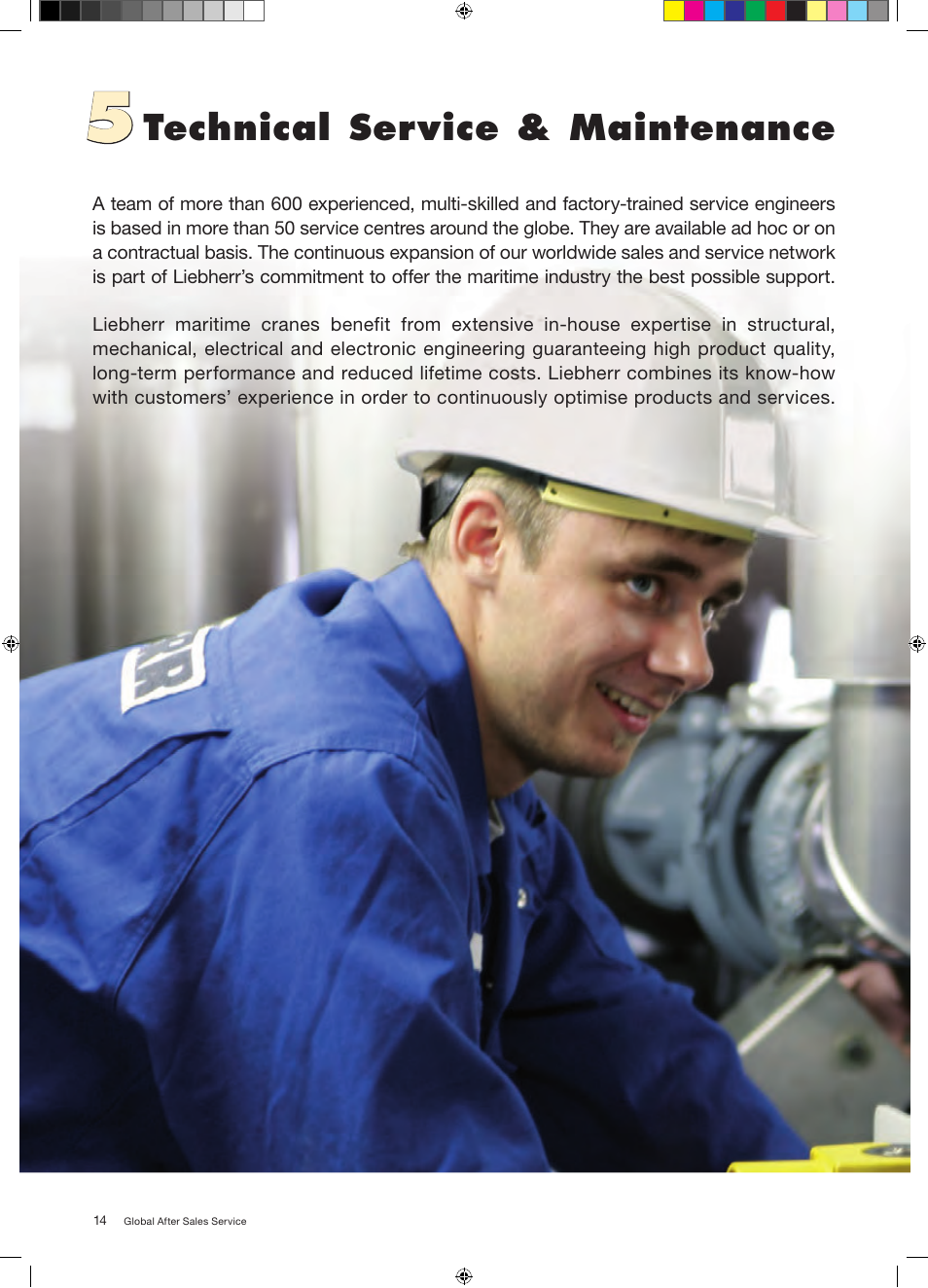 Technical service & maintenance | Liebherr LHM 600 User Manual | Page 14 / 24