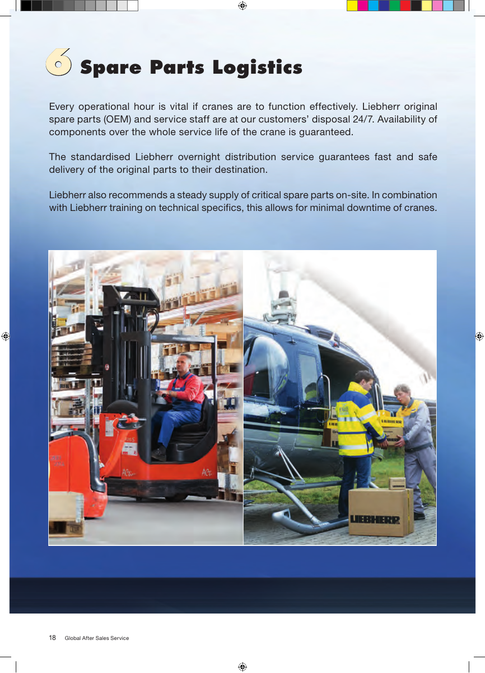 Spare parts logistics | Liebherr LHM 600 User Manual | Page 18 / 24