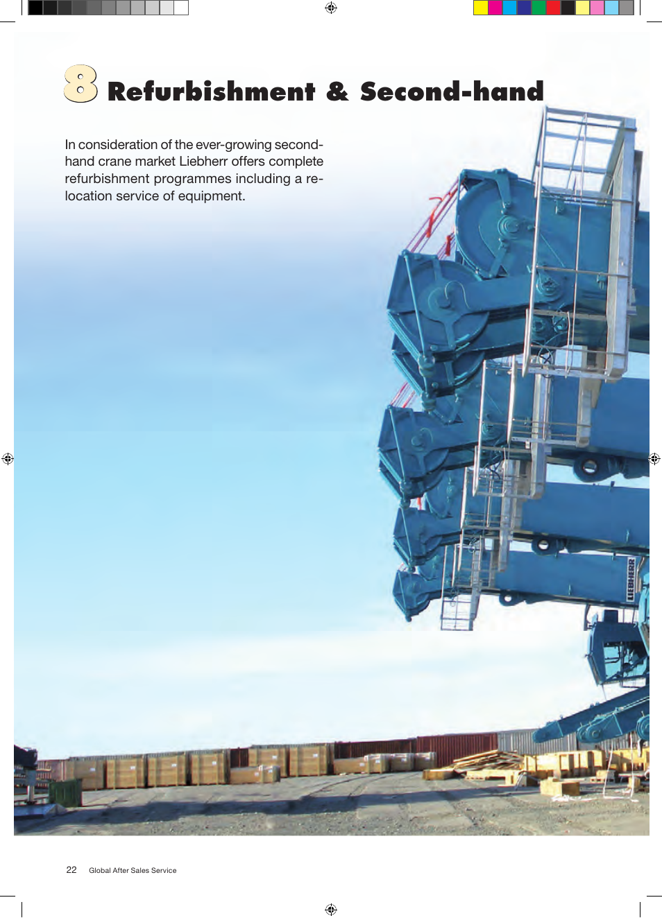 Refurbishment & second-hand | Liebherr LHM 600 User Manual | Page 22 / 24