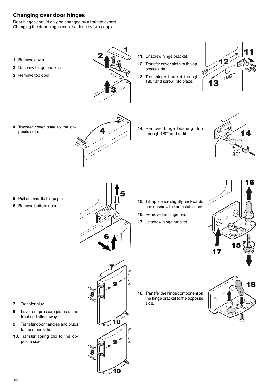 Liebherr CBNesf 5133 Comfort BioFresh NoFrost User Manual | Page 8 / 9