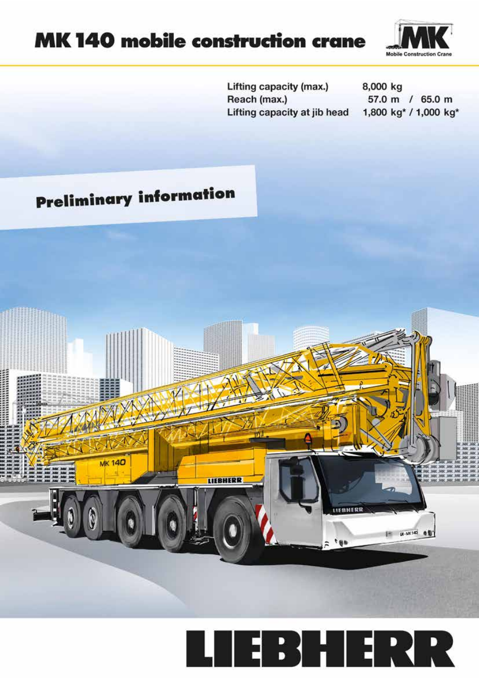 Liebherr MK 140 User Manual | 3 pages