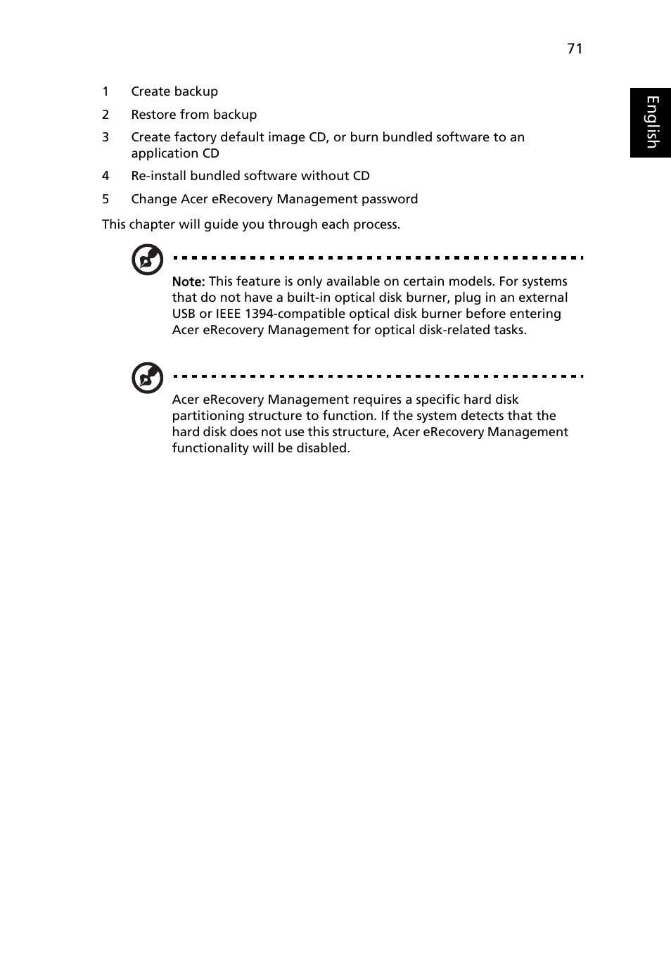 Acer 5050 User Manual | Page 89 / 108