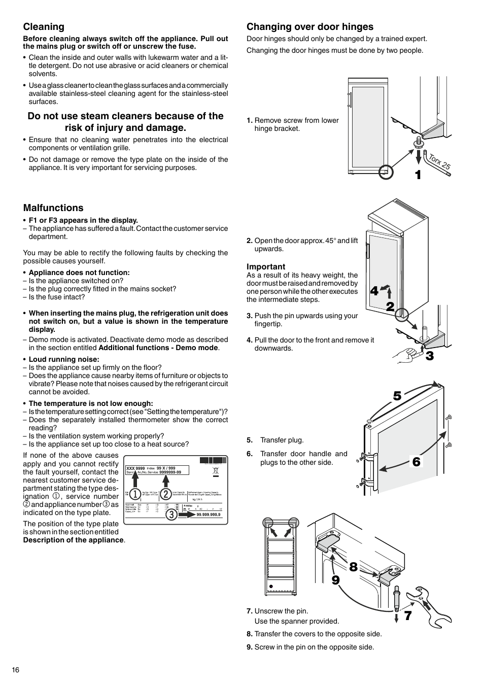 Liebherr WTb 4212 Vinothek User Manual | Page 8 / 9