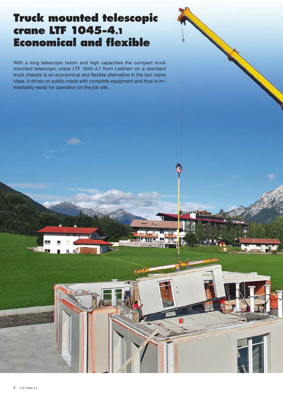 Economical and flexible | Liebherr LTF 1045-4.1 User Manual | Page 2 / 16