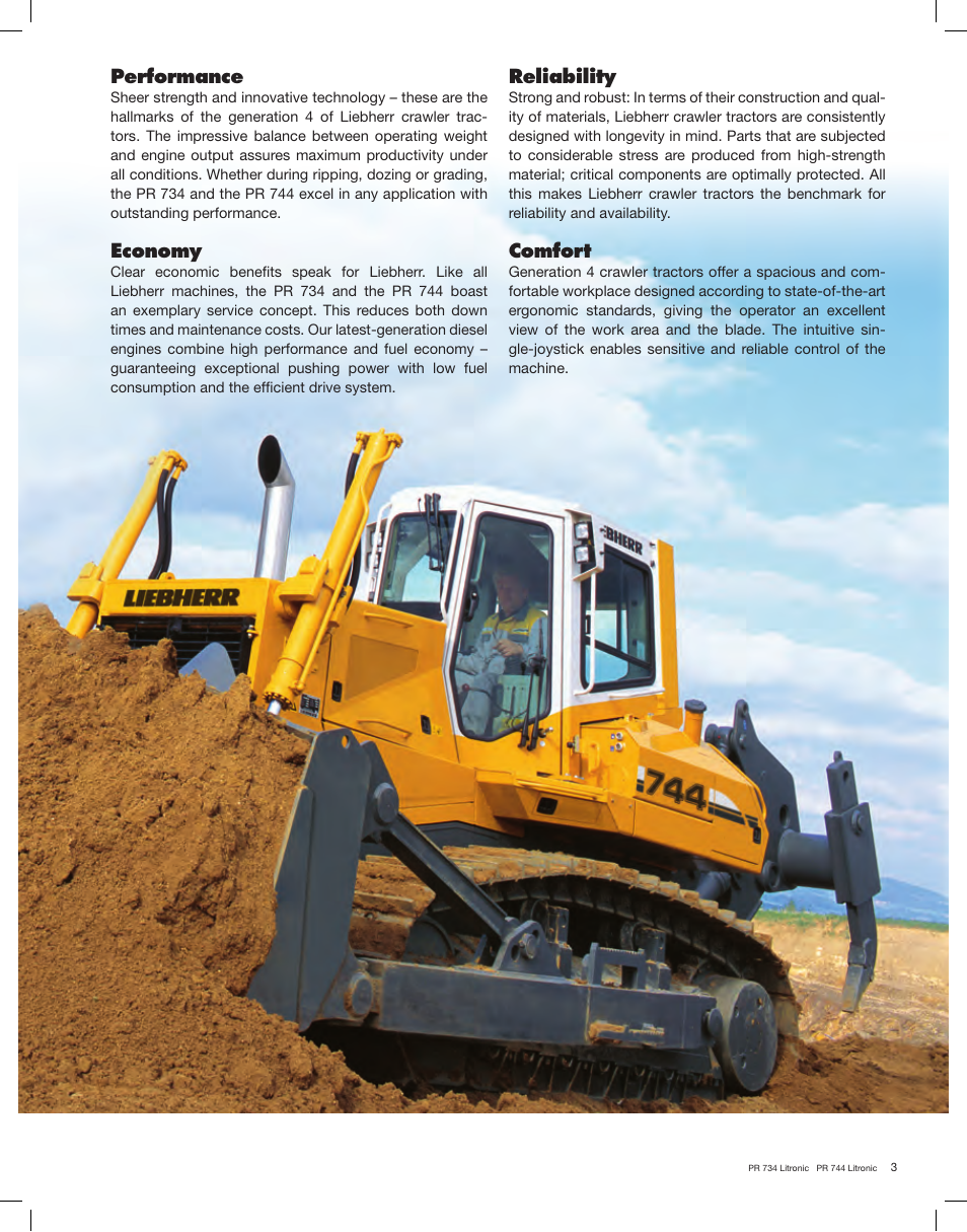 Liebherr PR 744 Litronic User Manual | Page 3 / 18