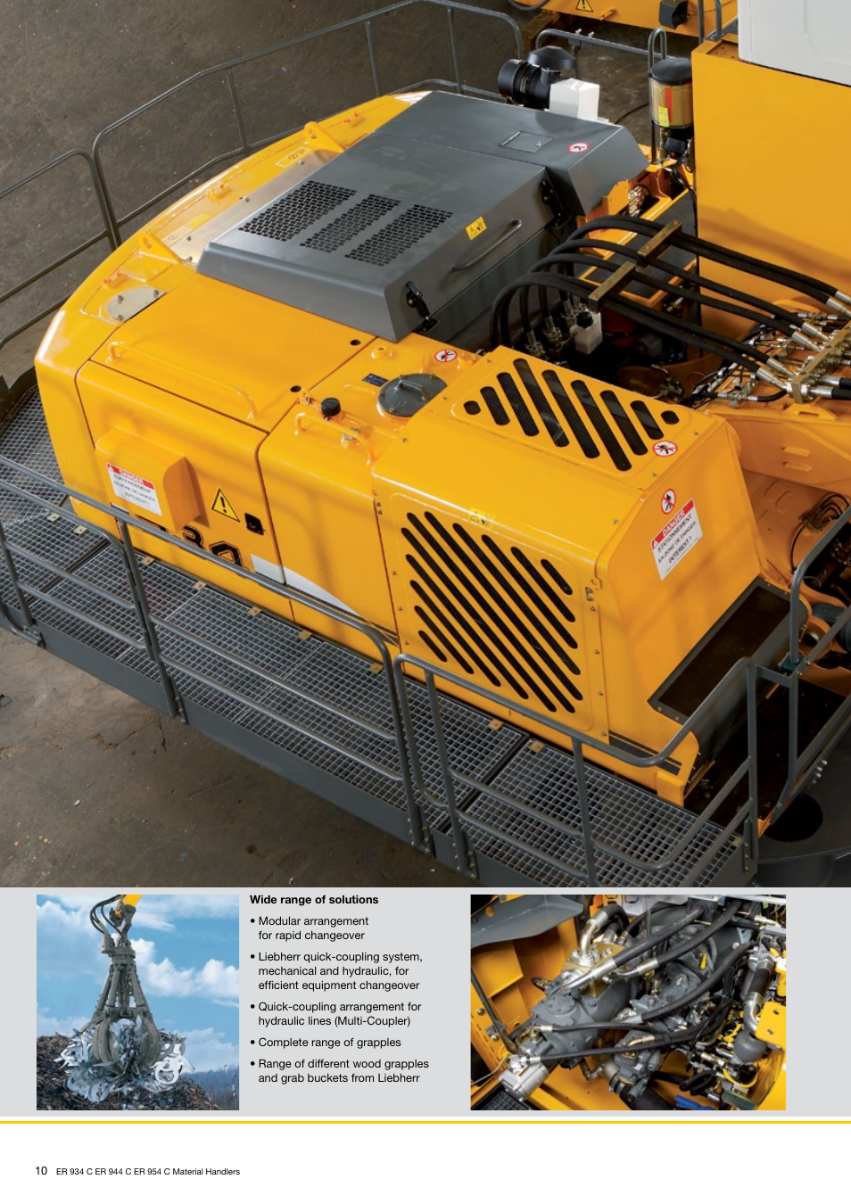 Liebherr ER 954 C Material Handler User Manual | Page 10 / 36