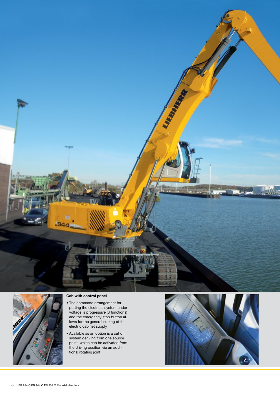 Liebherr ER 954 C Material Handler User Manual | Page 8 / 36