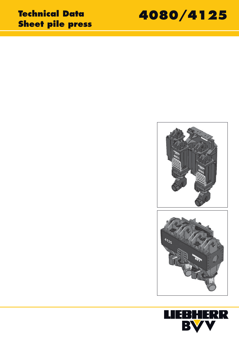 Liebherr LRB 125 XL User Manual | 4 pages