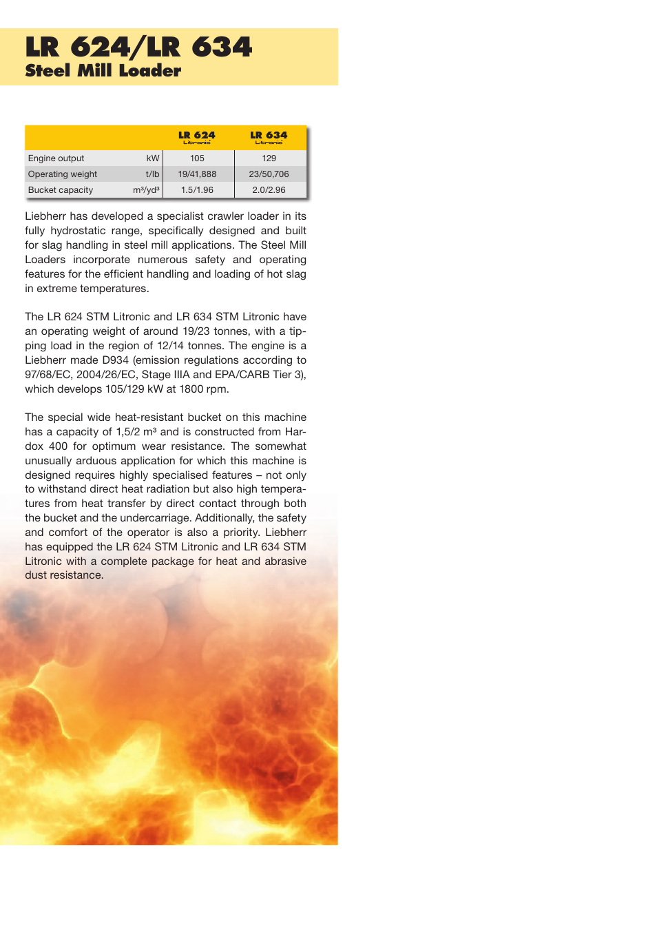 Steel mill loader | Liebherr LR 624 Litronic User Manual | Page 4 / 6