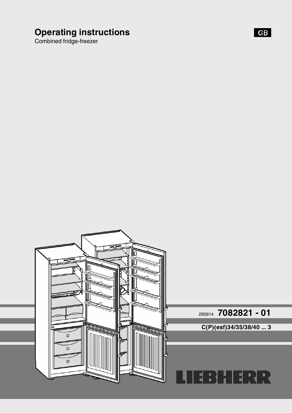 Liebherr CP 4023 Comfort User Manual | 14 pages