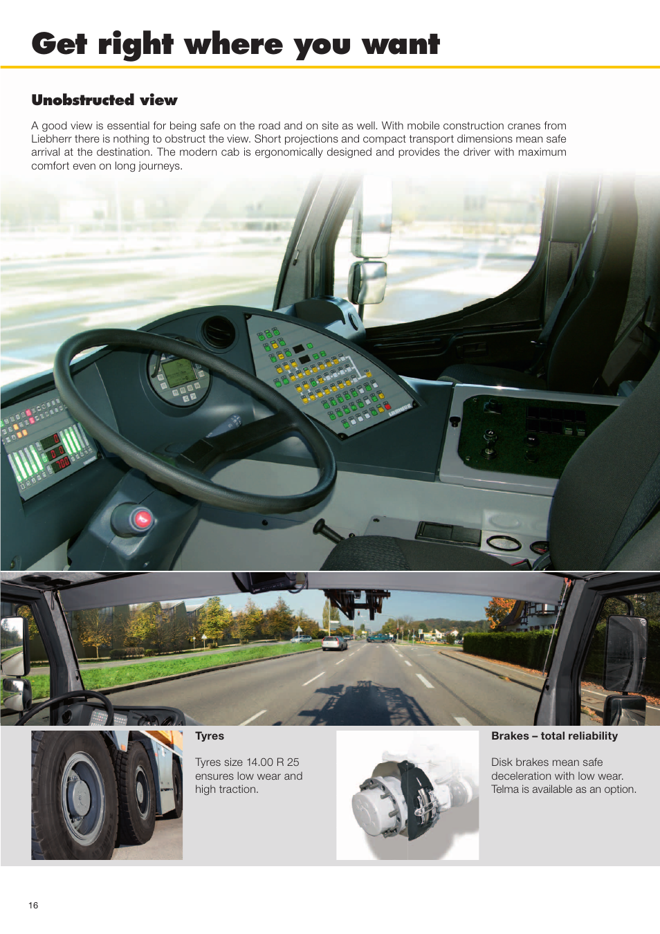 Get right where you want | Liebherr MK 88 User Manual | Page 16 / 36