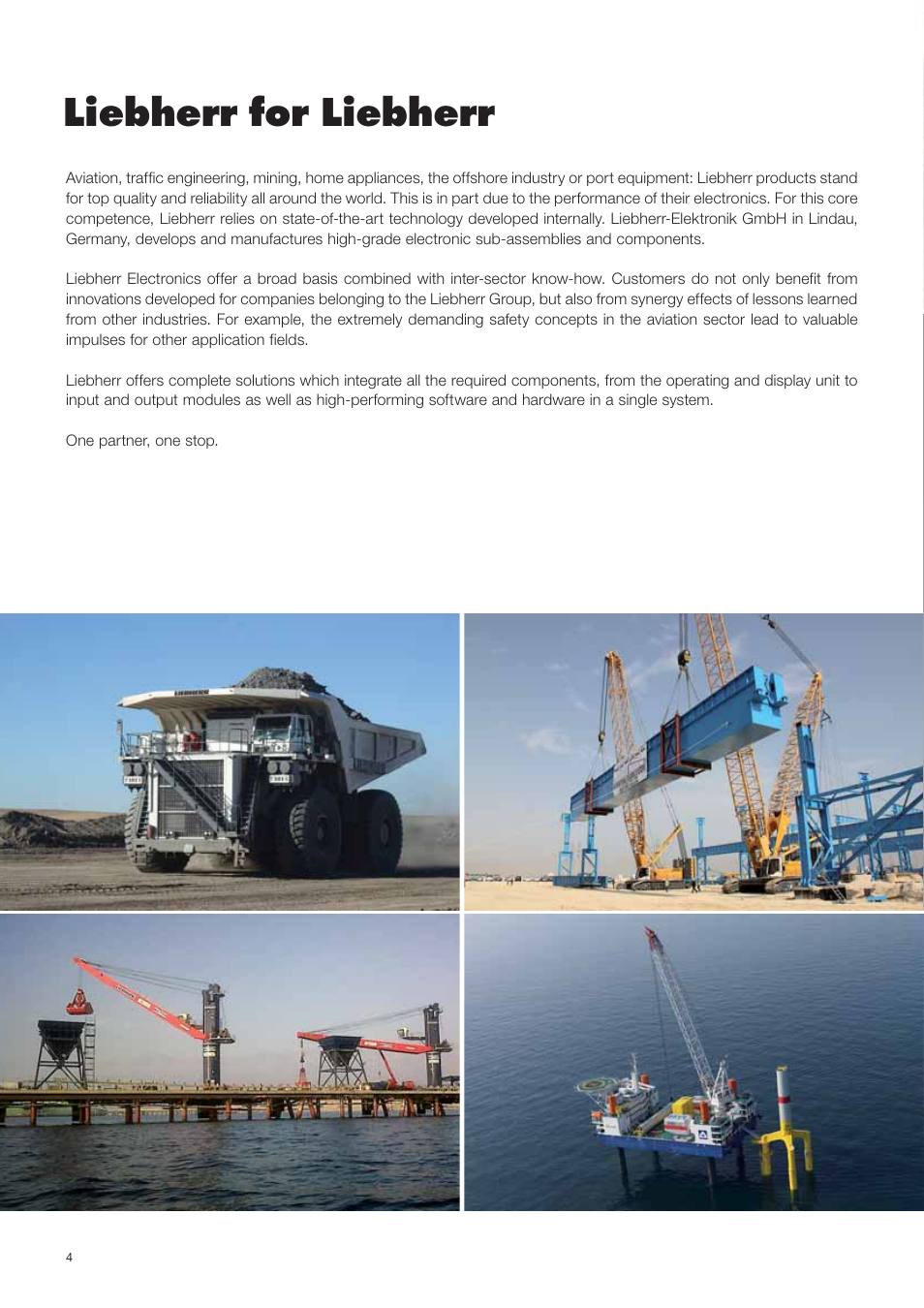 Liebherr for liebherr | Liebherr LHM 420 User Manual | Page 4 / 20