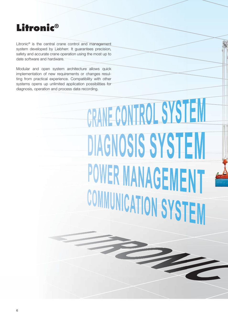 Litronic | Liebherr LHM 420 User Manual | Page 6 / 20