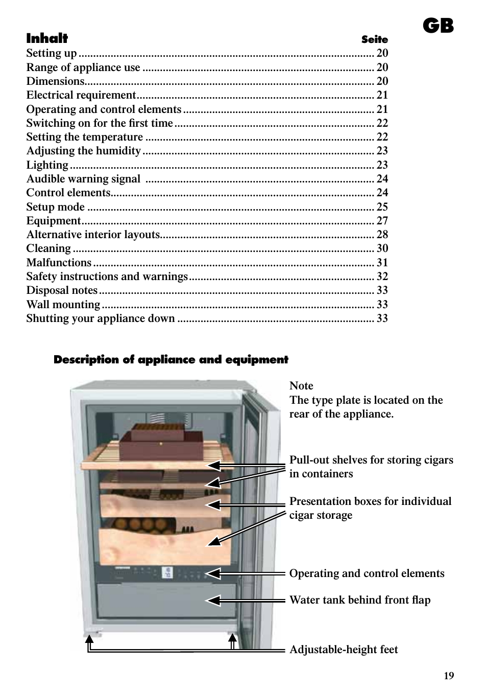 Inhalt | Liebherr ZKes 453 Humidor User Manual | Page 3 / 17