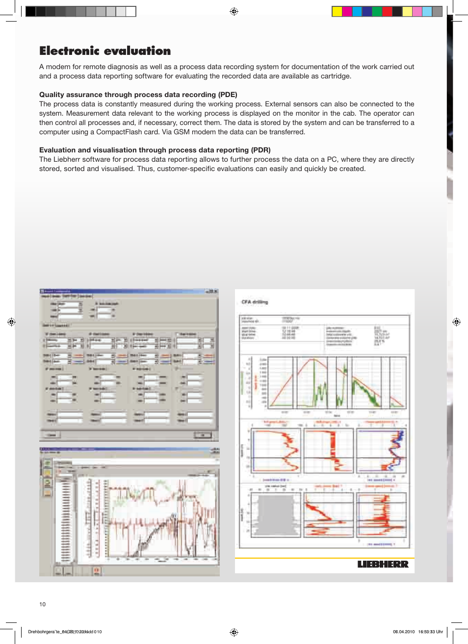 Electronic evaluation | Liebherr LB 16 User Manual | Page 10 / 36