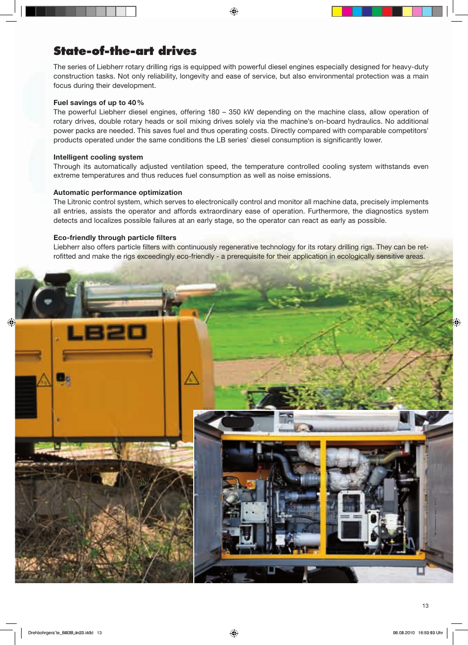 State-of-the-art drives | Liebherr LB 16 User Manual | Page 13 / 36