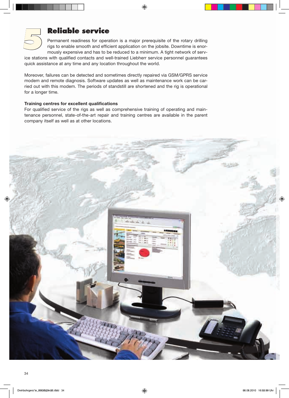 Reliable service | Liebherr LB 16 User Manual | Page 34 / 36