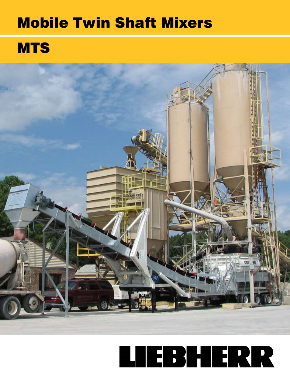 Liebherr Mobile mixer system User Manual | 2 pages