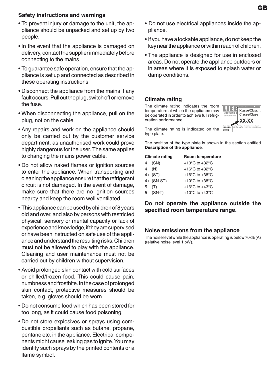 Liebherr FT 2902 User Manual | Page 3 / 5