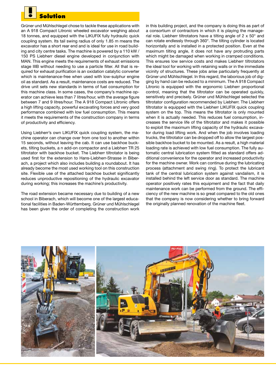 Solution | Liebherr Tilt-rotator User Manual | Page 3 / 4