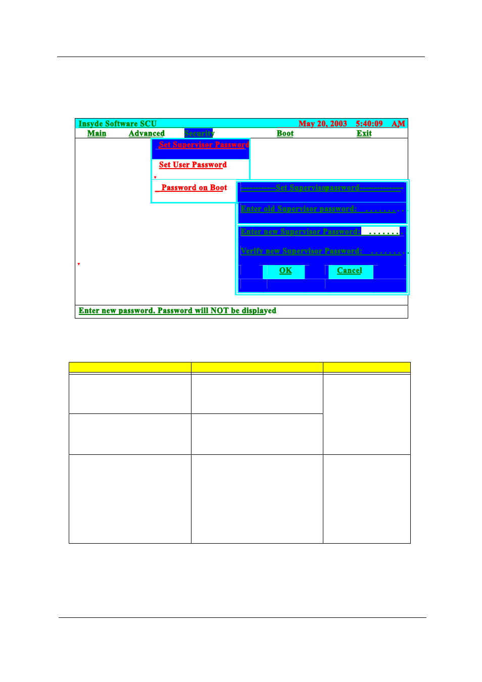 Security | Acer TRAVELMATE TravelMate 4050 User Manual | Page 44 / 90