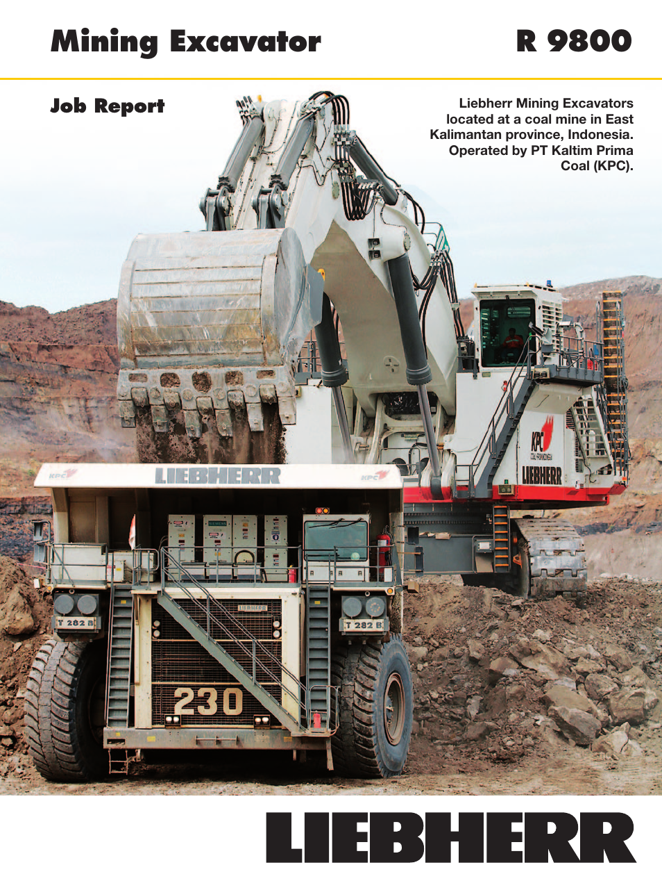Liebherr R 9800 User Manual | 4 pages