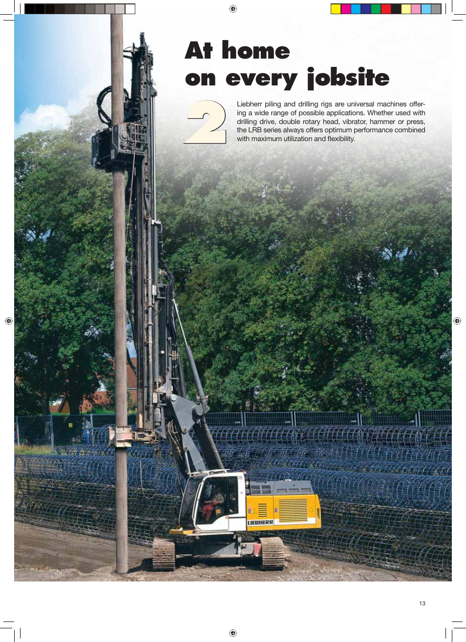 Spezial_gb_montage 13.pdf, At home on every jobsite | Liebherr LRB 125 XL User Manual | Page 13 / 32