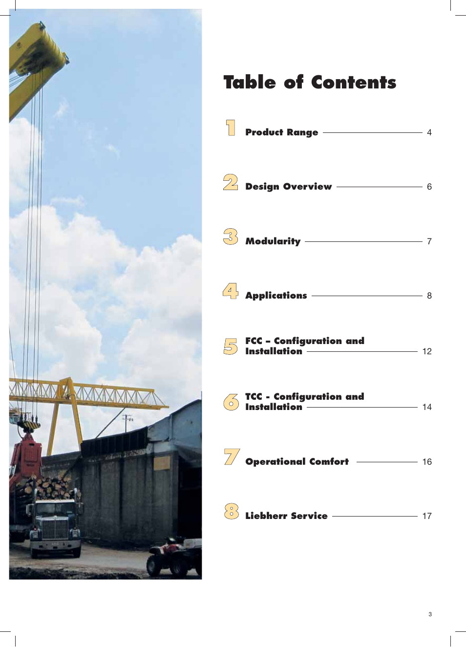 Liebherr FCC - Fixed Cargo Crane User Manual | Page 3 / 20