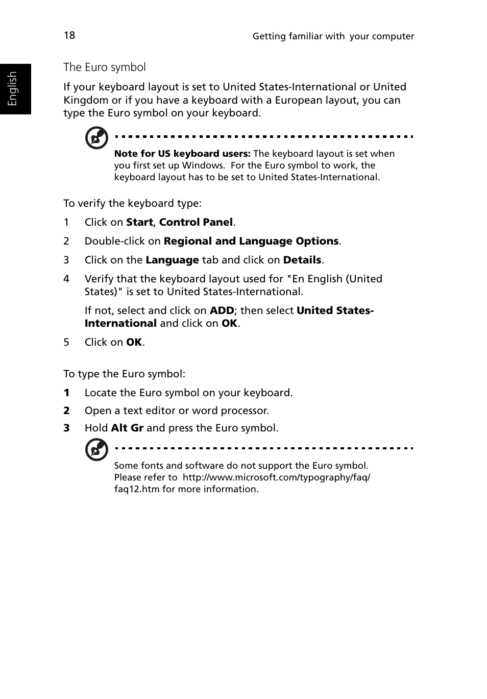 Acer 1500 User Manual | Page 28 / 96