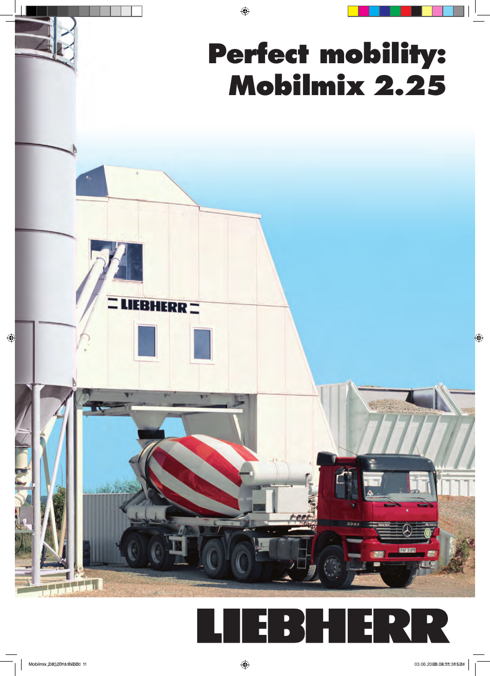 Liebherr Mobilmix 2-25 User Manual | 8 pages