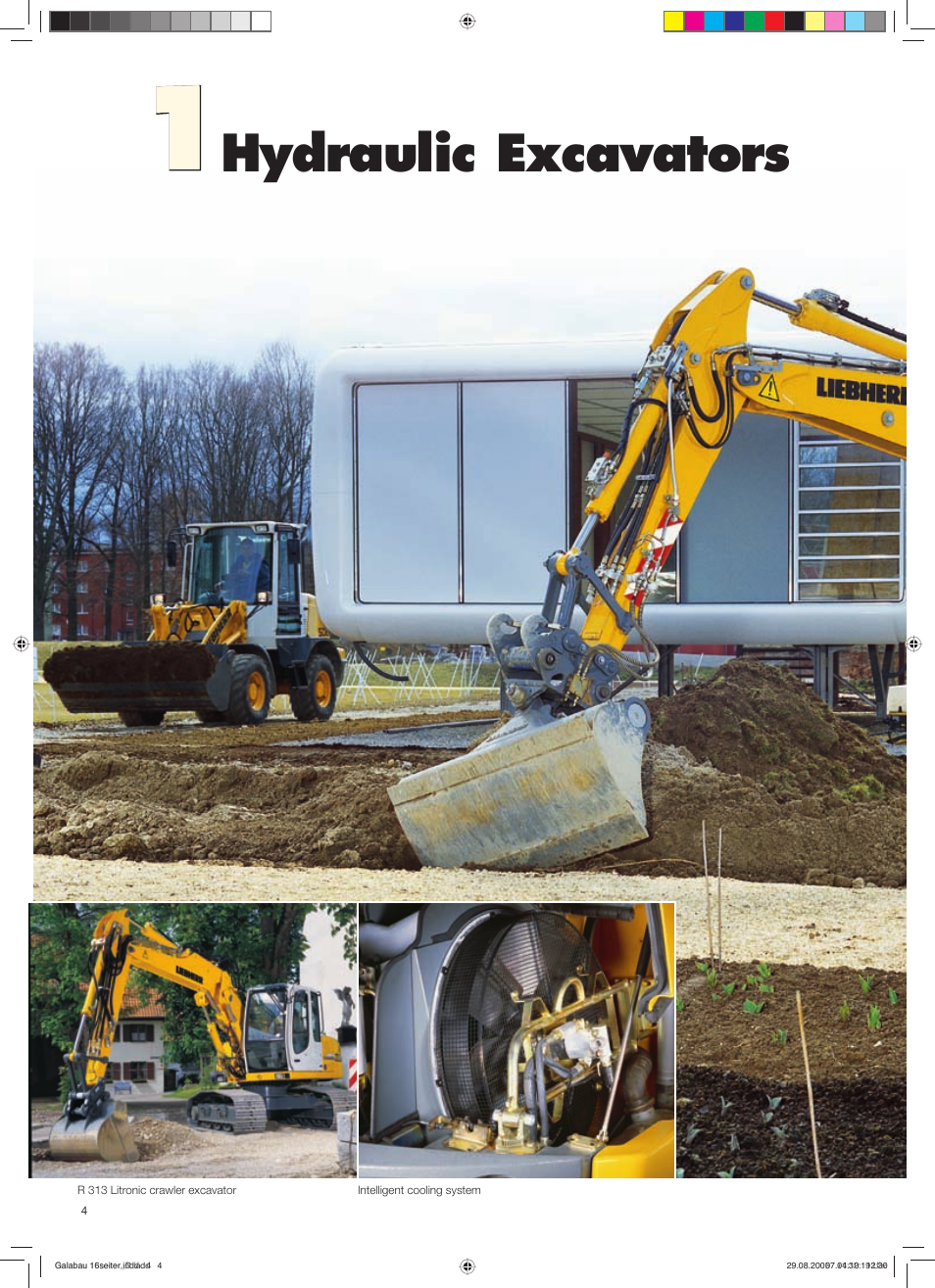 Hydraulic excavators | Liebherr PR 724 Litronic User Manual | Page 4 / 16