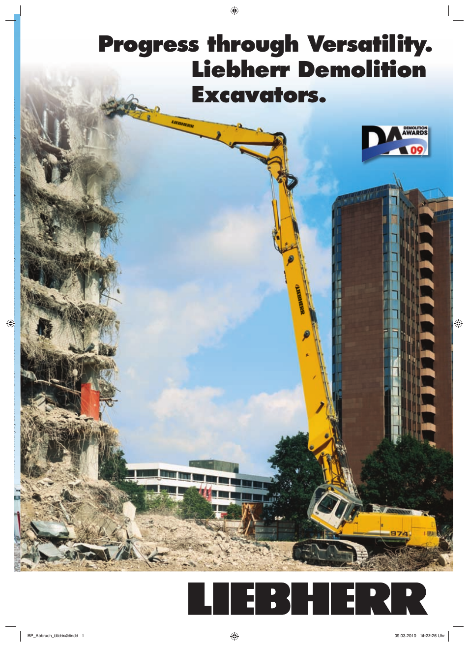 Liebherr R 954 C Litronic Demolition User Manual | 16 pages