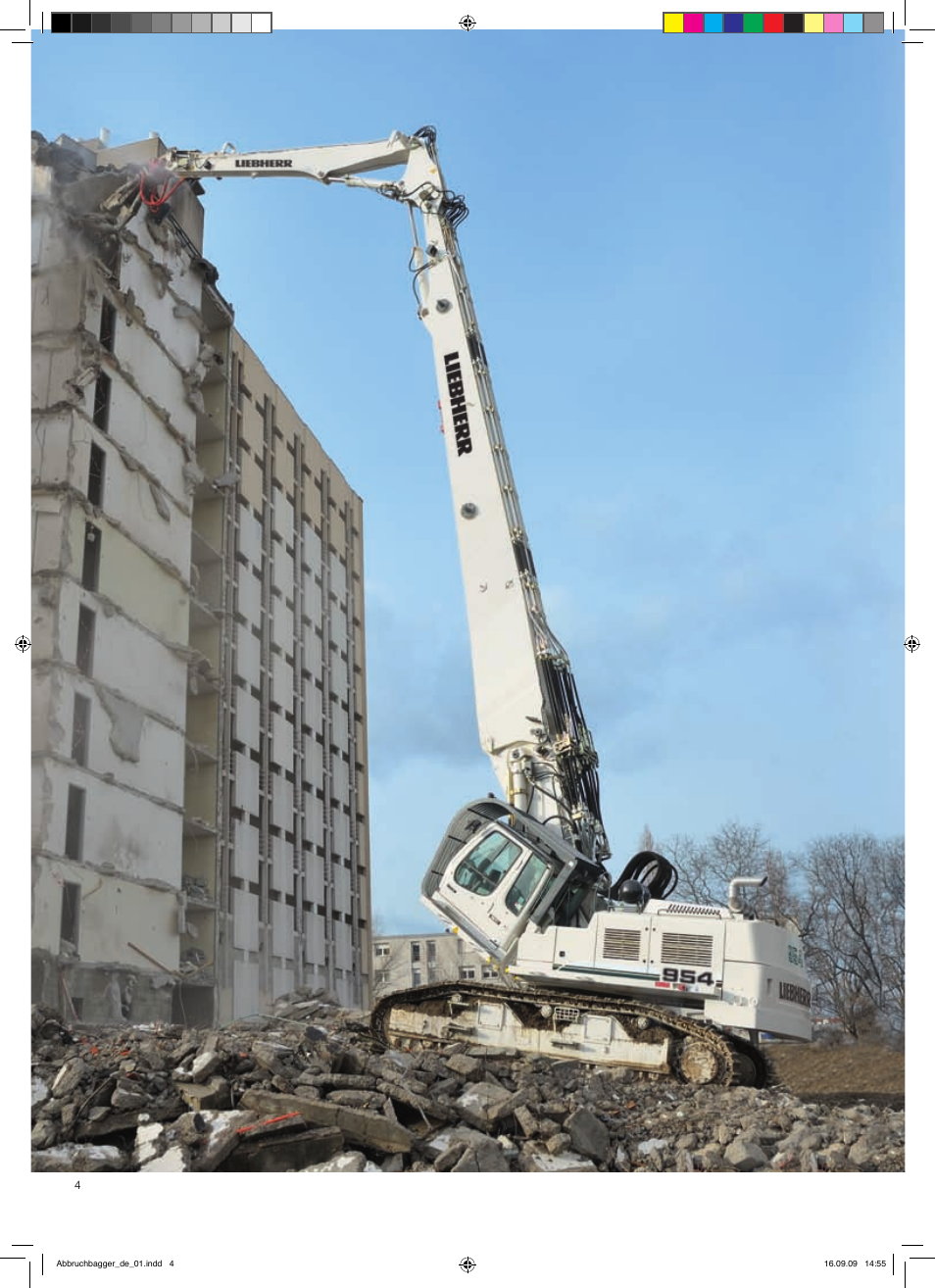 Liebherr R 954 C Litronic Demolition User Manual | Page 4 / 16