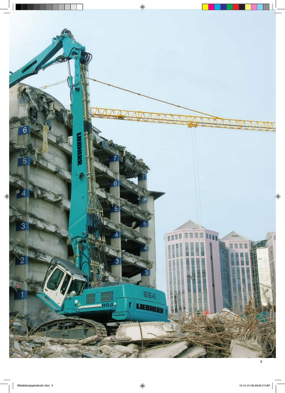 Liebherr R 954 C Litronic Demolition User Manual | Page 9 / 16