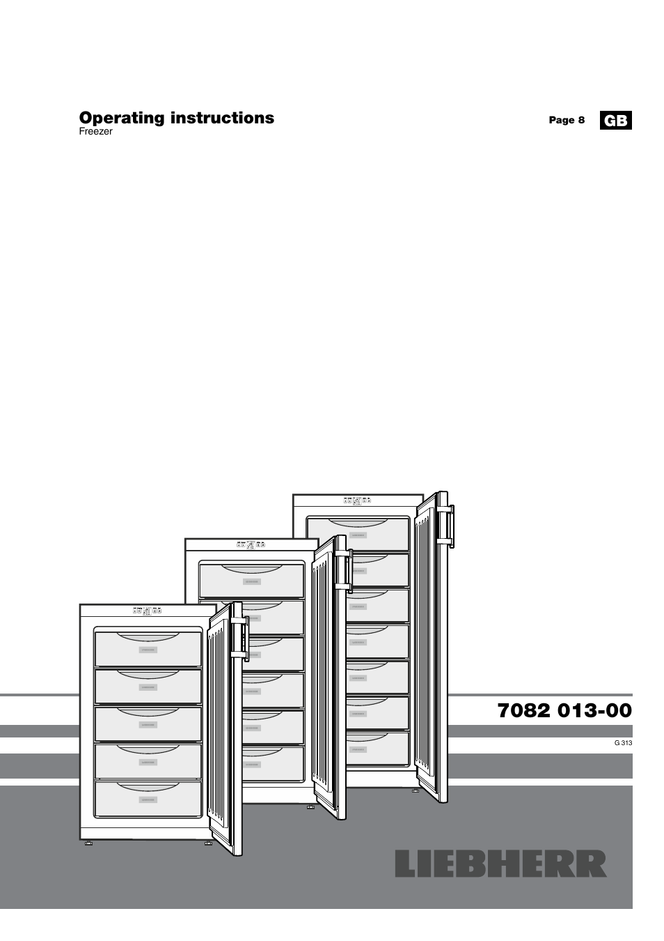 Liebherr G 2733 Comfort User Manual | 7 pages