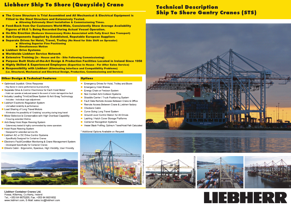 Liebherr Ship to shore container cranes (STS) User Manual | Page 4 / 4