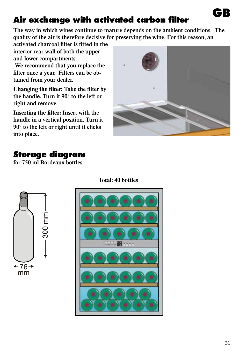 Liebherr WTes 1753 Vinidor User Manual | Page 9 / 13