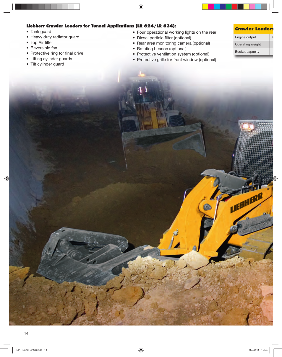 Liebherr LR 634 Litronic User Manual | Page 14 / 16