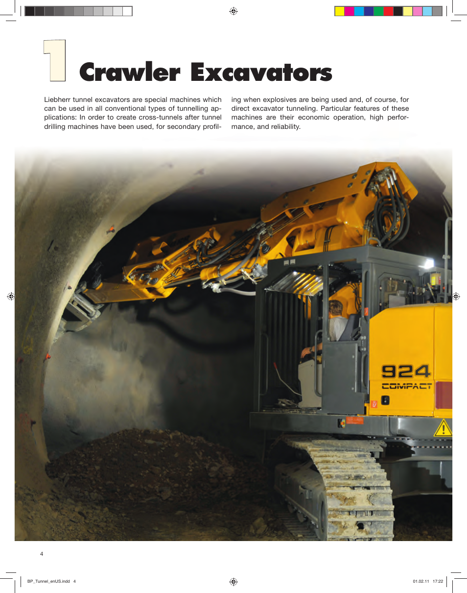 Crawler excavators | Liebherr LR 634 Litronic User Manual | Page 4 / 16