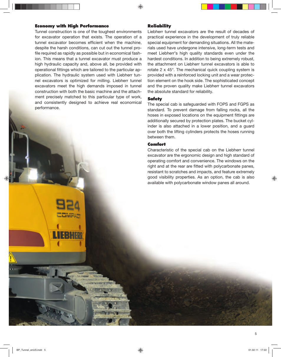 Liebherr LR 634 Litronic User Manual | Page 5 / 16