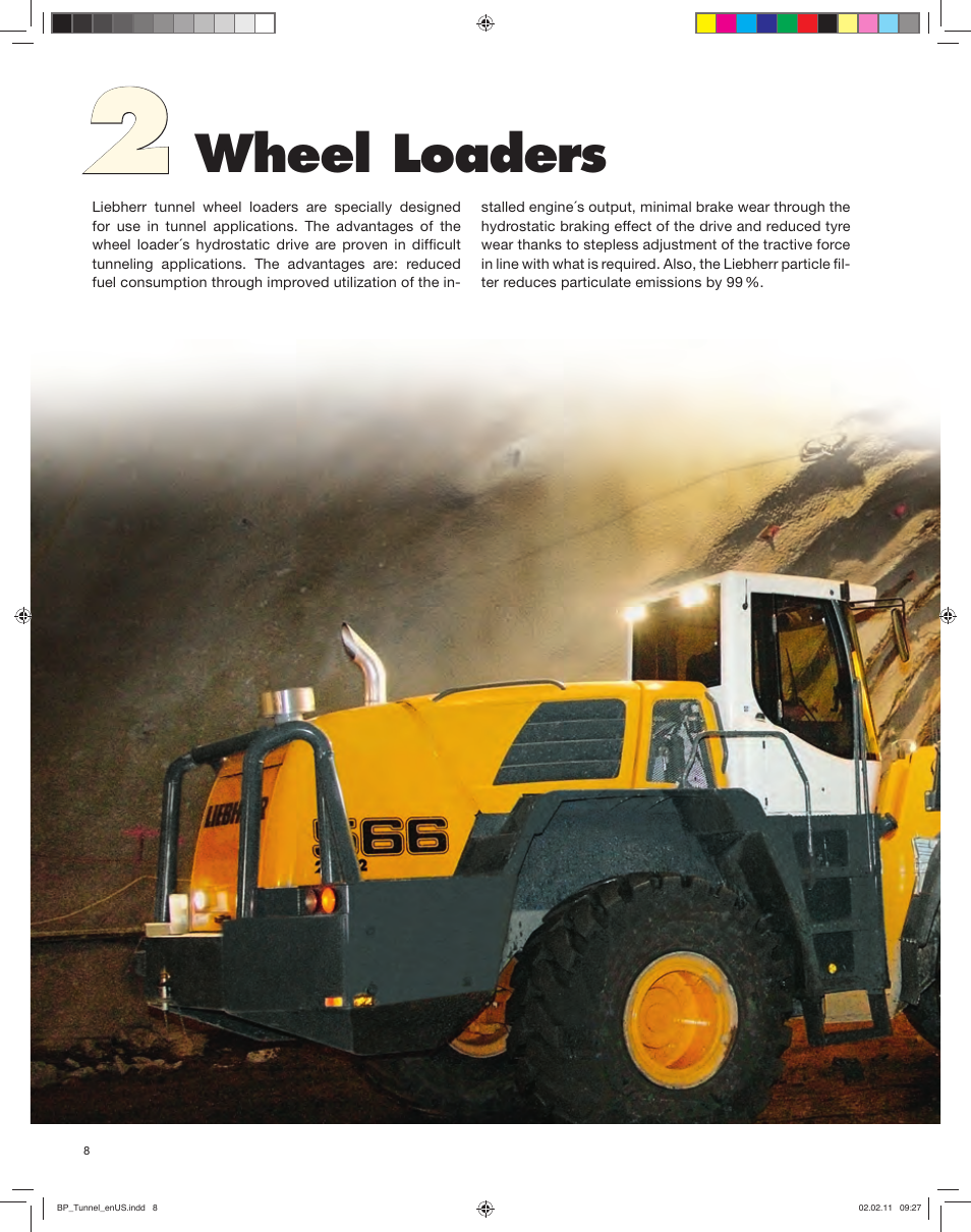 Wheel loaders | Liebherr LR 634 Litronic User Manual | Page 8 / 16