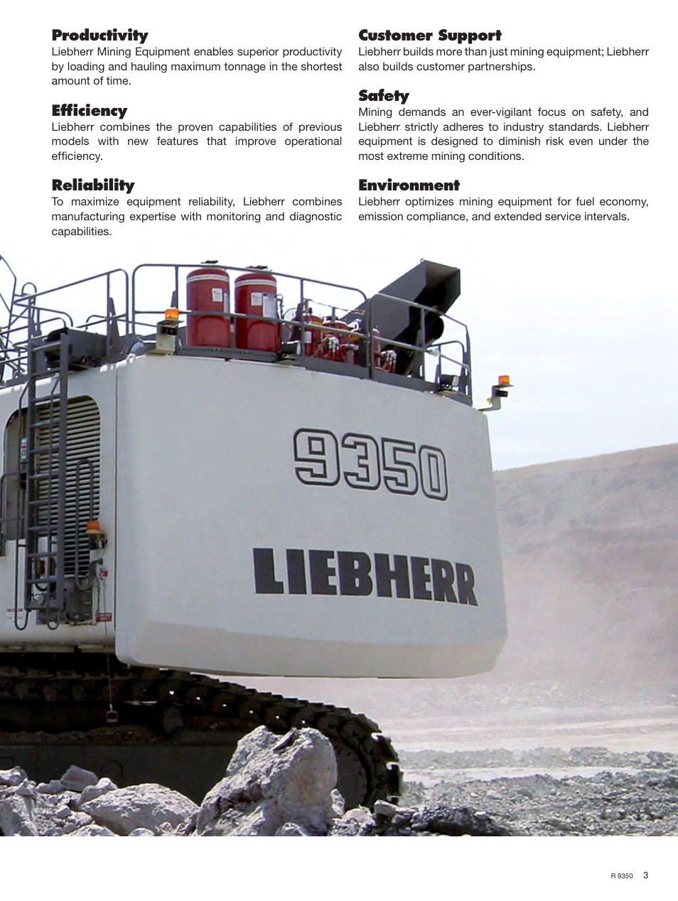 Liebherr R 9350 User Manual | Page 3 / 22