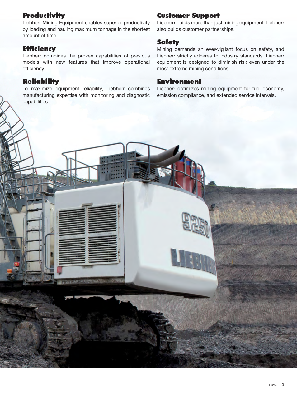 Liebherr R 9250 User Manual | Page 3 / 22