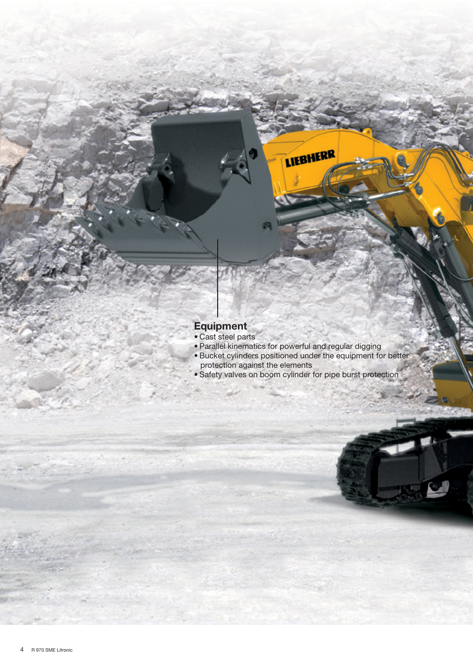 Equipment | Liebherr R 970 SME User Manual | Page 4 / 16