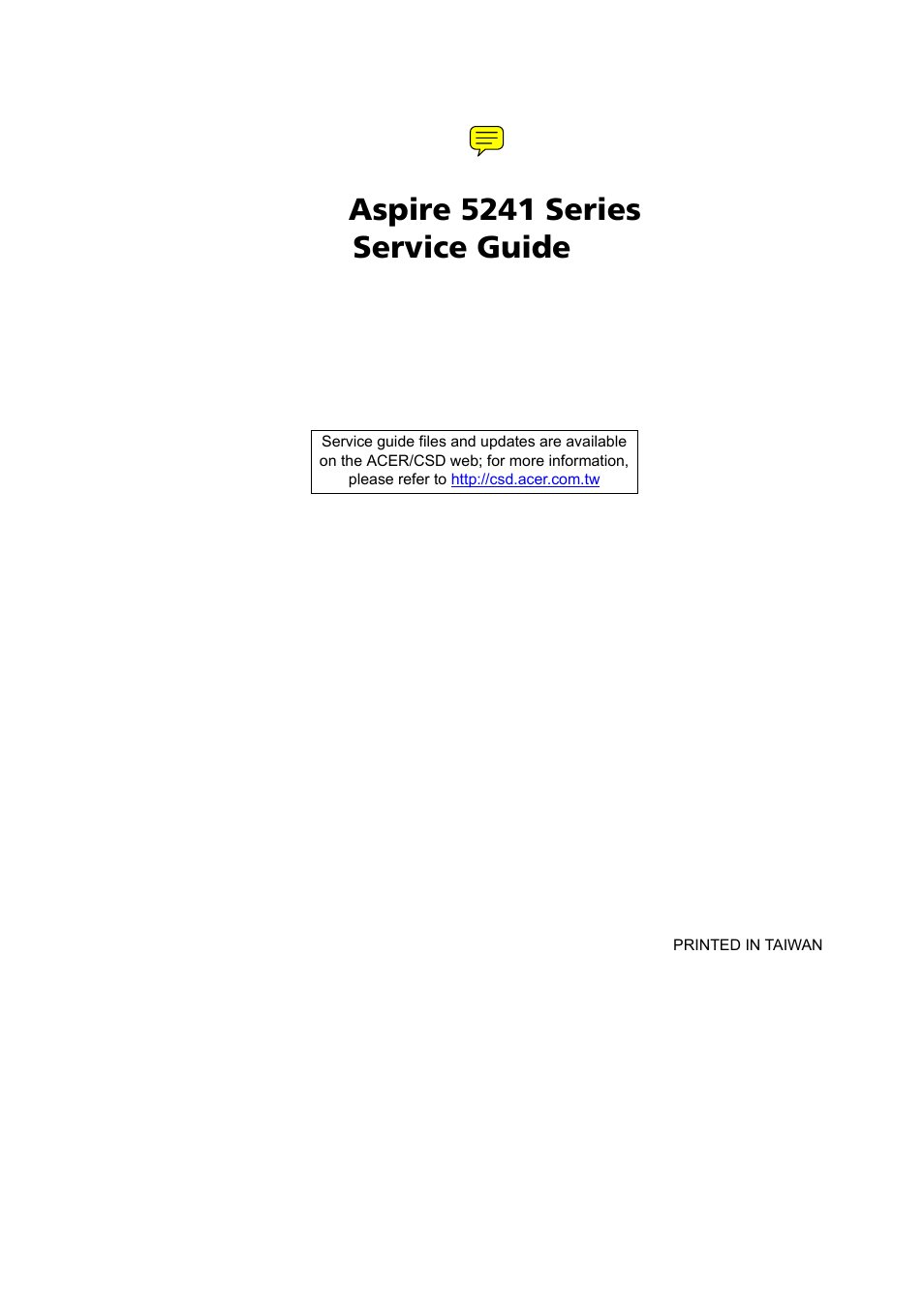 Acer 5241 User Manual | 202 pages